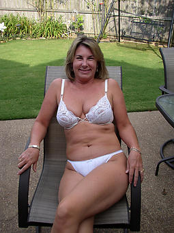 mature ladies in skivvies tease